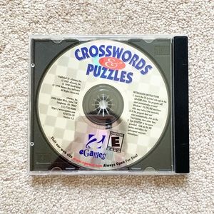 CD-ROM game: Crosswords & Puzzles